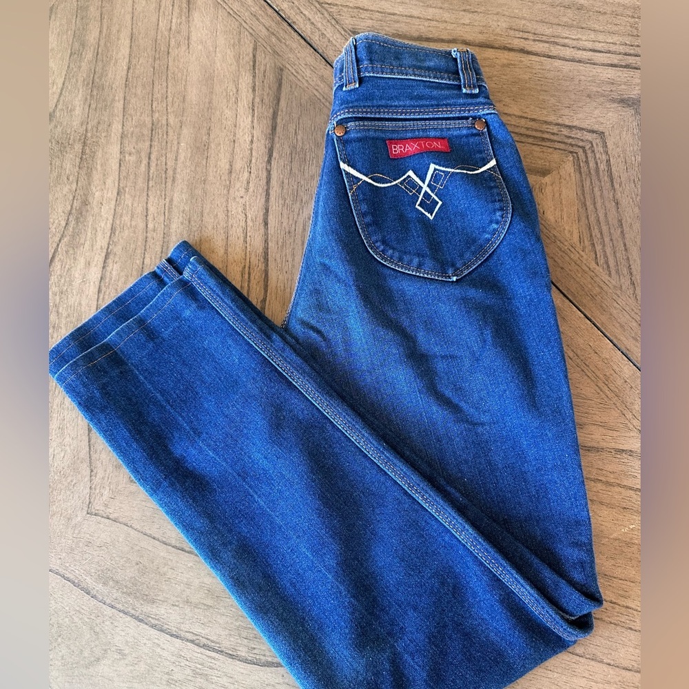Braxton Vintage Juniors Jeans Size 9 well loved